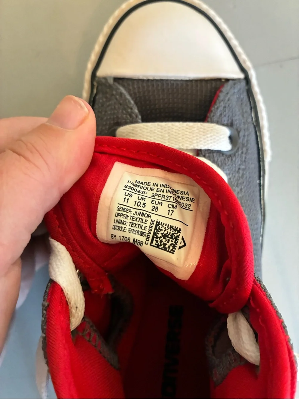 Converse kids high